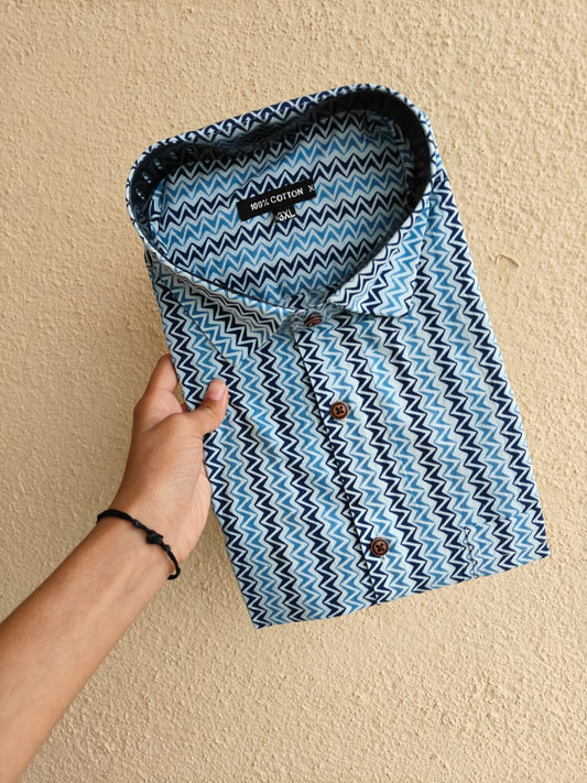 Mens half sleeves shirt