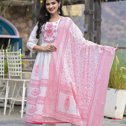 3 piece dress (top bottom dupatta)