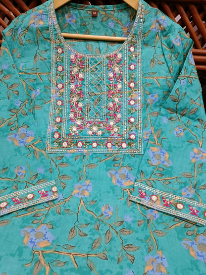 3 piece dress (top bottom dupatta)